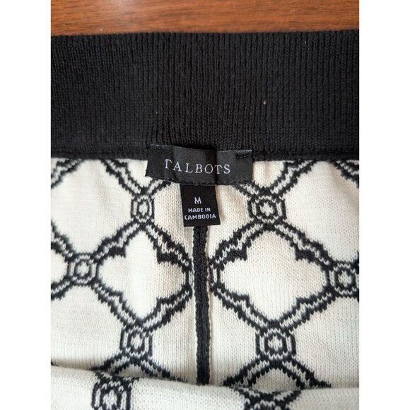 Talbots sweater Skirt - Lattice Jacquard size M pencil midi office preppy - Picture 5 of 7